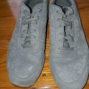 Grey Reeboks